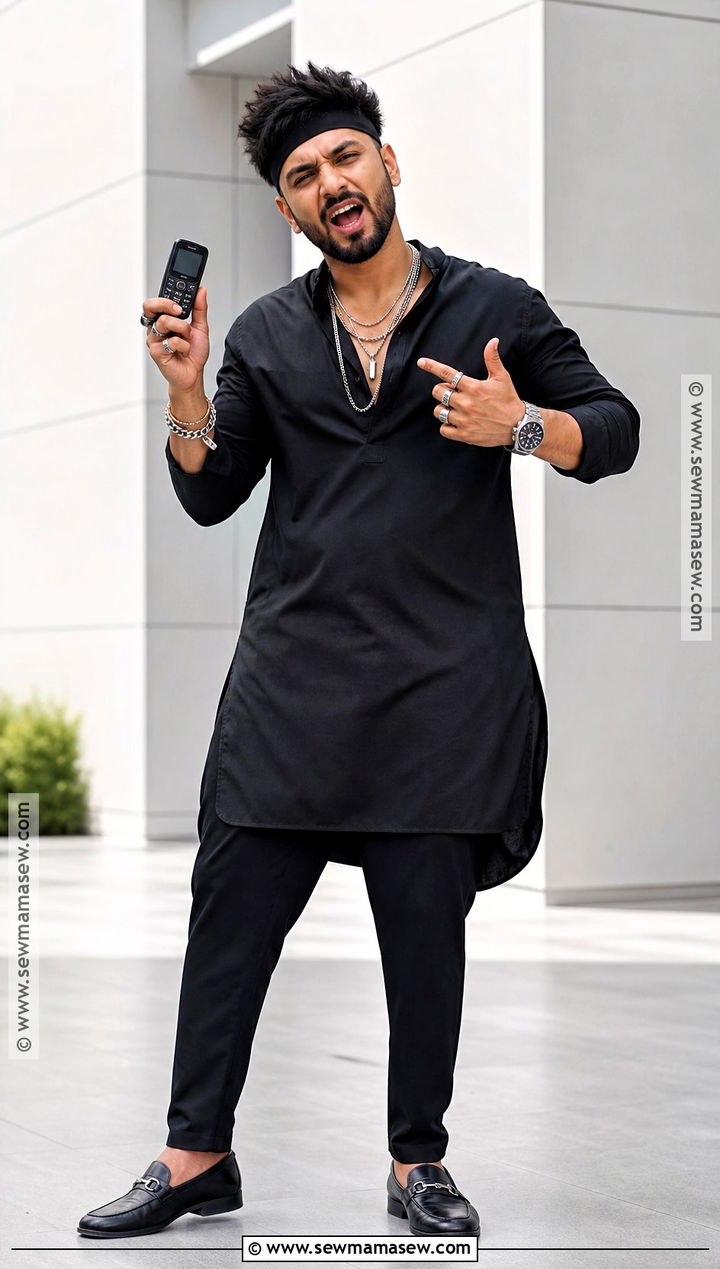 Circuit Black Kurta Cosplay - 30 Bollywood Cosplay Ideas
