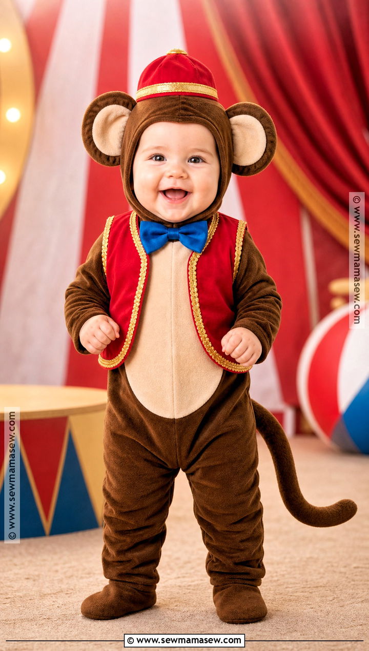 Circus Baby Monkey Costume - 30 baby monkey costume ideas