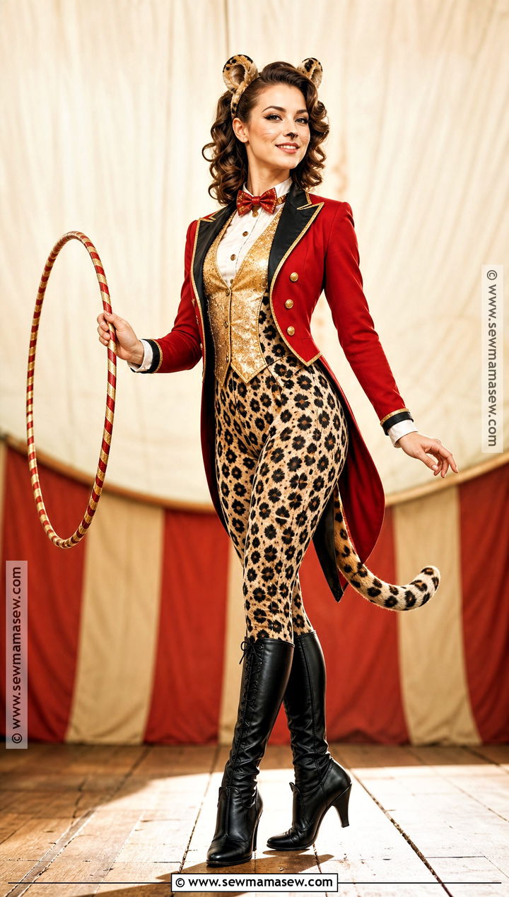 Circus Cheetah Performer Costume - 50 cheetah costume ideas
