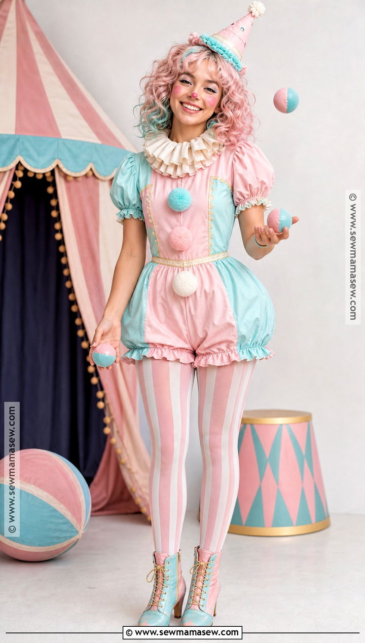 Circus Clown Doll Cosplay - 35 doll cosplay ideas