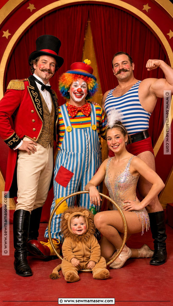 Circus Family Costume - 45 family costume ideas