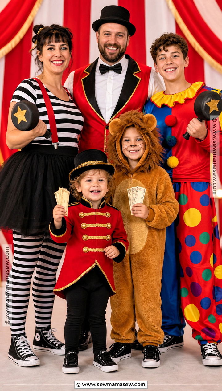 Circus Family Costume With Toddler - 35 family halloween costumes with for toddlers