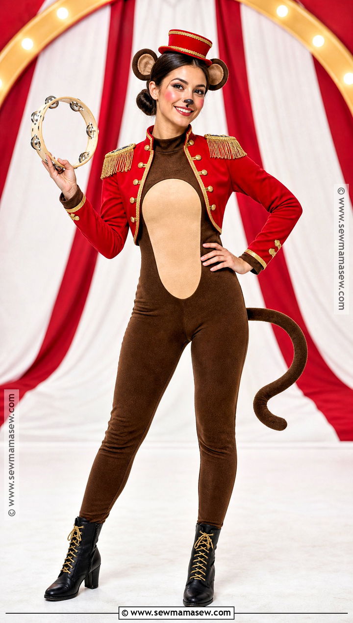 Circus Monkey Costume - 30 Monkey Halloween Costume Ideas for Women