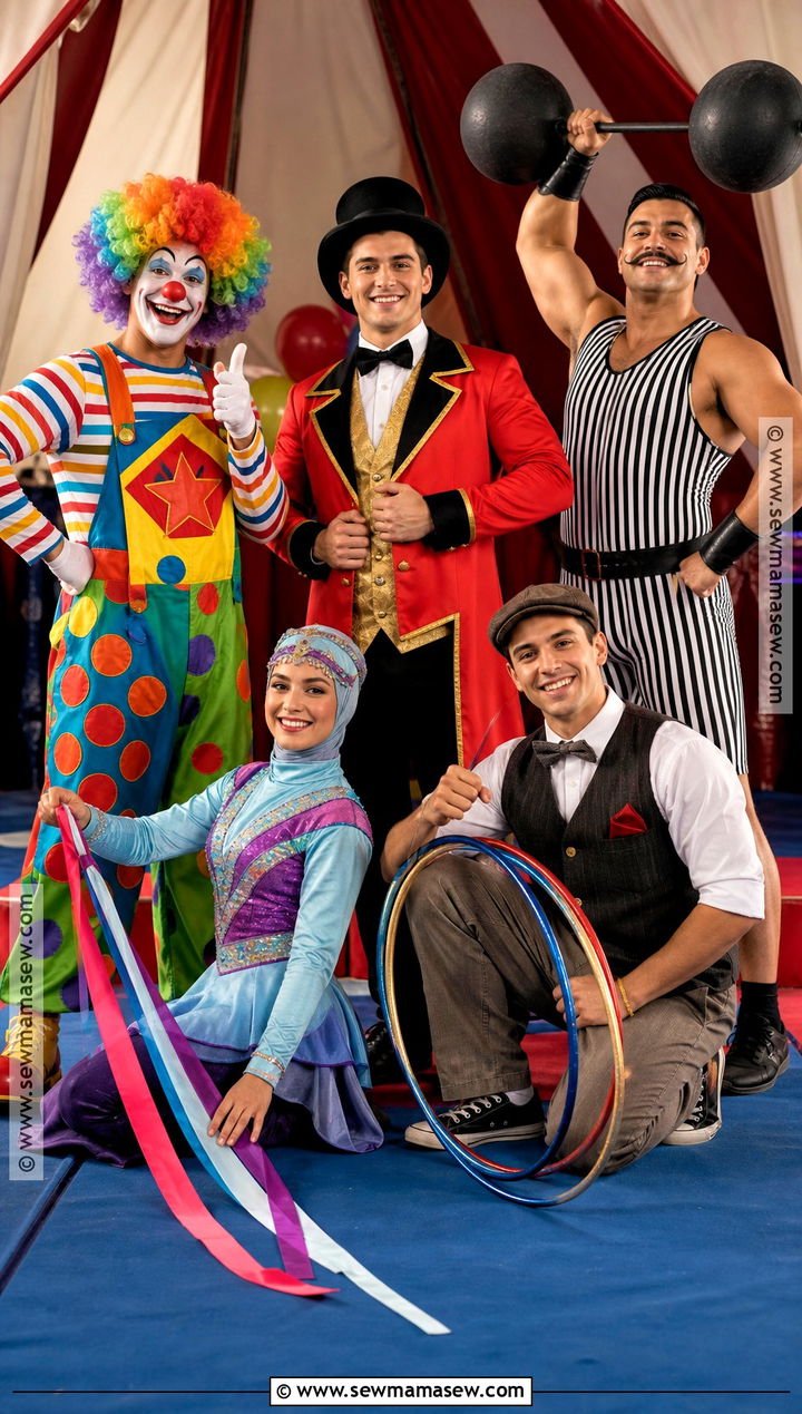 Circus Performer Group Costume - 35 easy group costumes