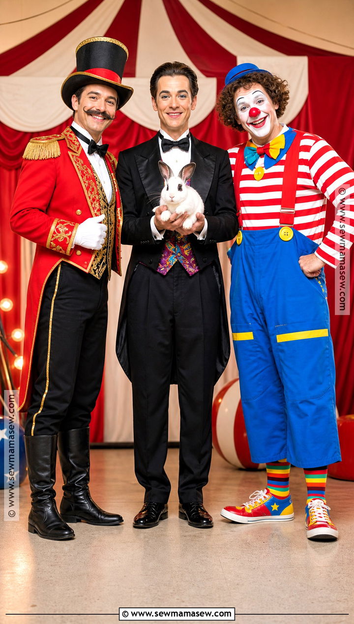 Circus Performer Triplet Costumes - 30 triplet halloween costumes