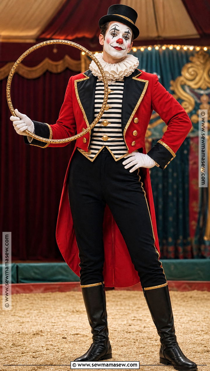 Circus Ringmaster Clown Costume - 30 circus clown costume ideas
