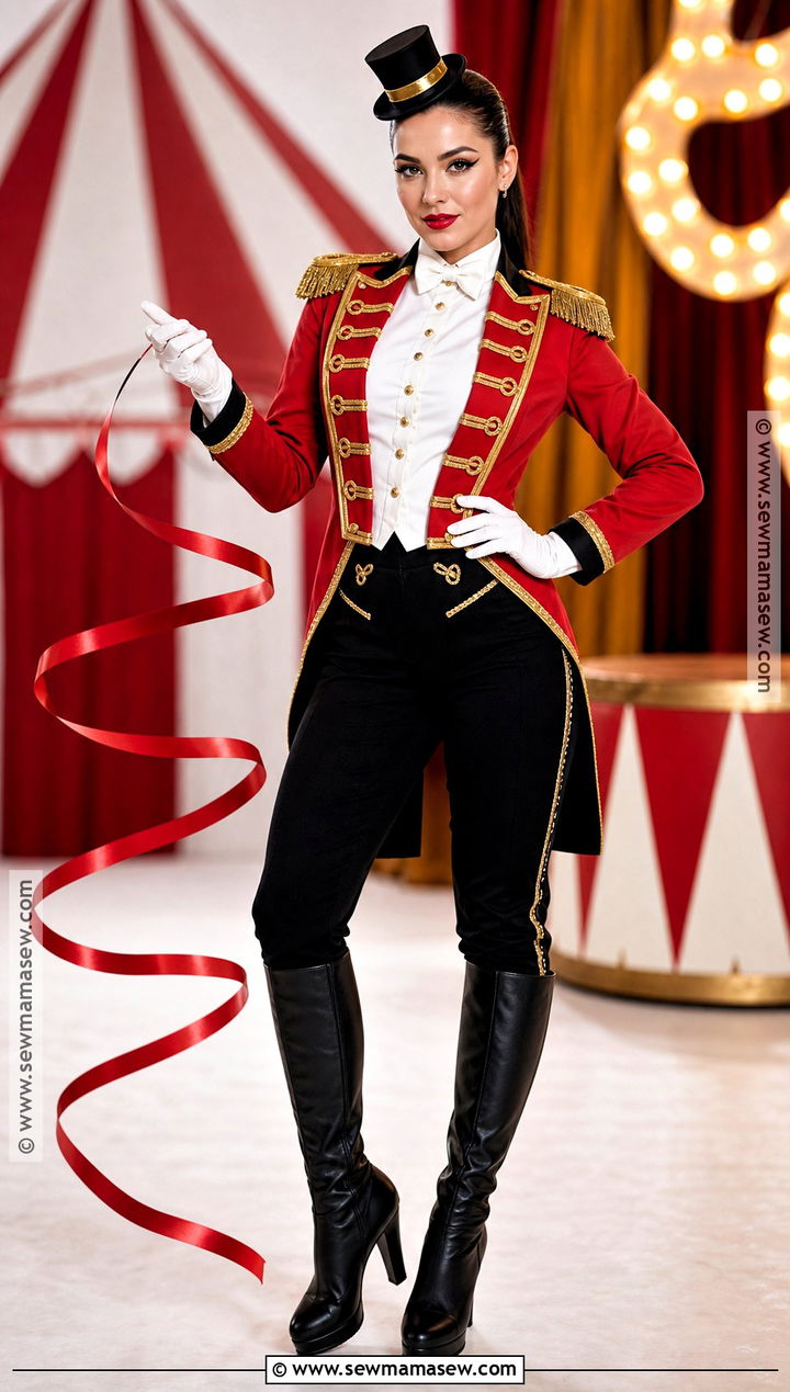 Circus Ringmaster Costume - 30 dress up party ideas