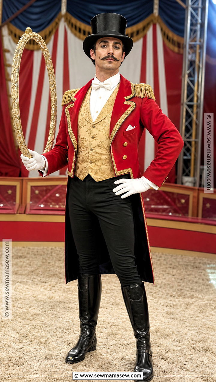 Circus Ringmaster Costume - 40 men costume ideas