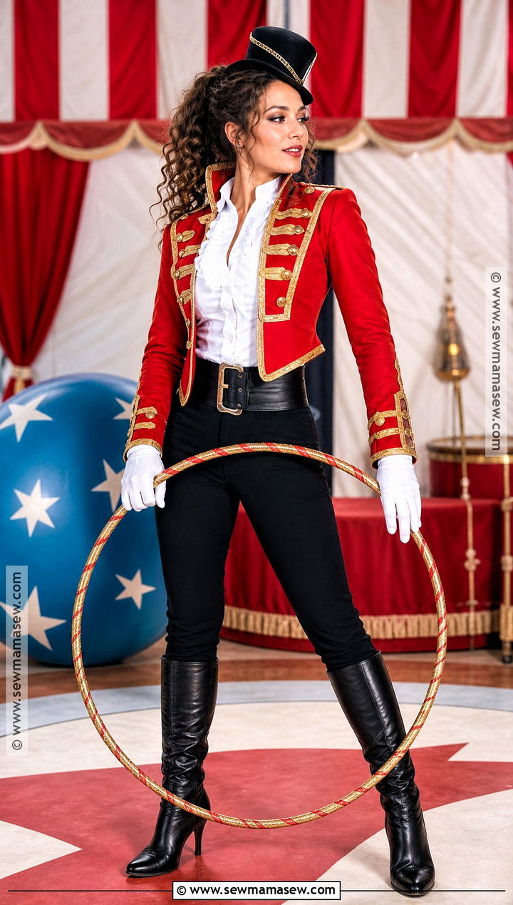 Circus Ringmaster Costume With Curly Hair - 30 curly hair costumes halloween