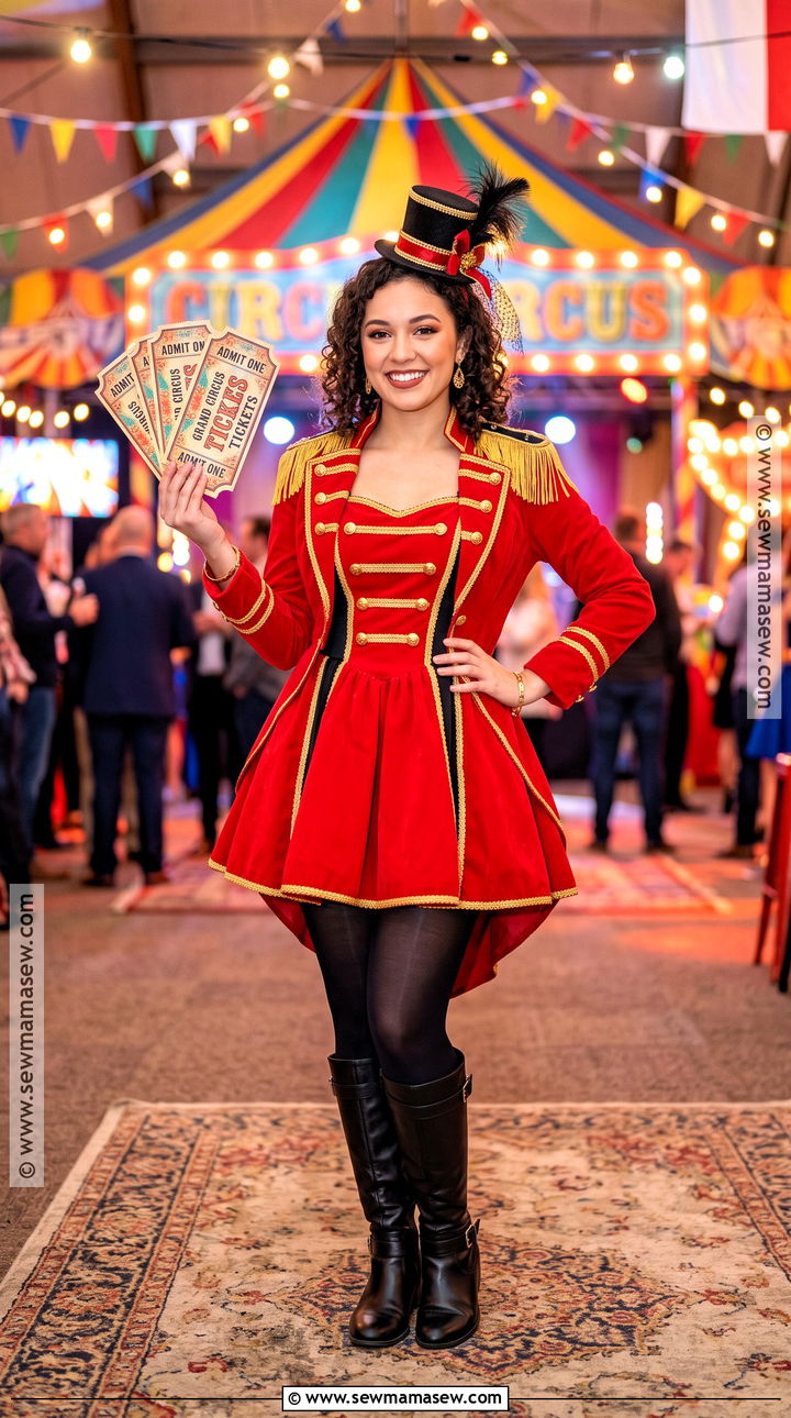Circus Ringmistress Dress Costume - 30 circus ringmaster costume ideas