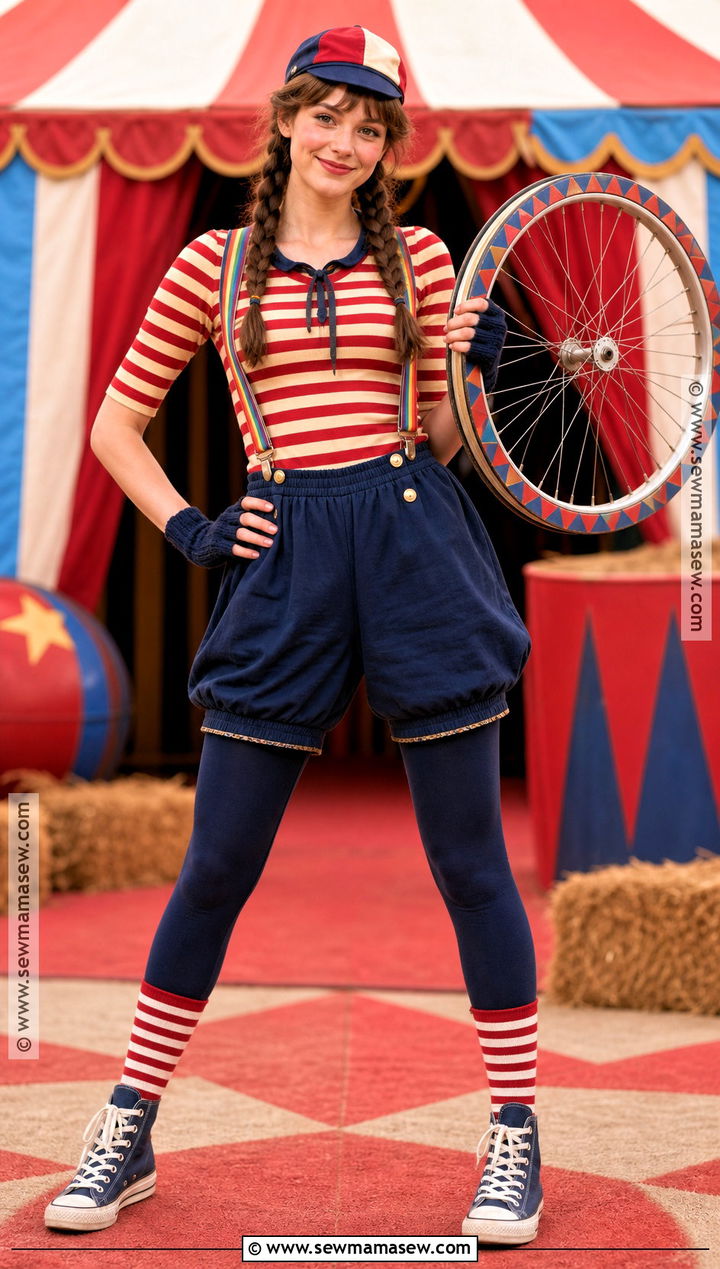 Circus Unicycle Performer Costume - 30 Circus Costume Ideas for Women