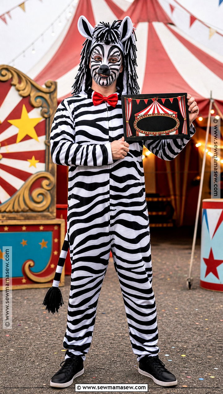 Circus Zebra Costume - 30 circus costumes