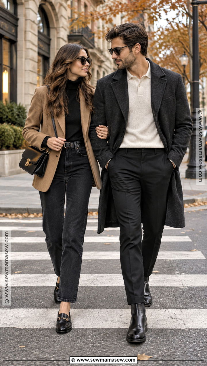 City Fall Couples Photoshoot Outfit - 25 fall couples photoshoot outfits