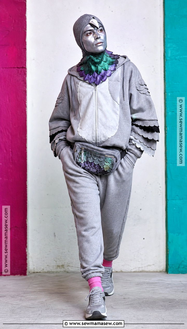 City Pigeon Bird Costume - 30 bird halloween costume ideas