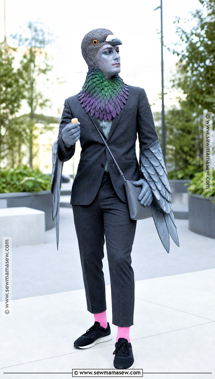 City Pigeon Costume - 50 niche halloween costumes