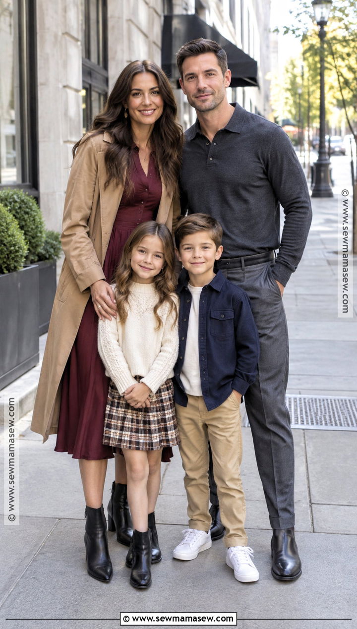 City September Family Photo Outfits - 25 september family pictures outfits