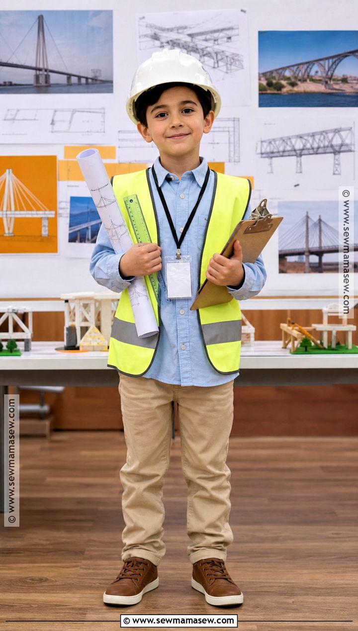 Civil Engineer Career Day Costume - 30 career dress up day at school ideas