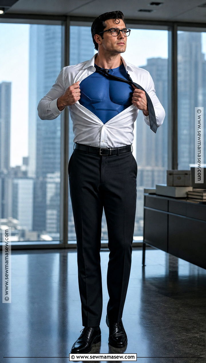 Clark Kent Superhero Costume - 30 Easy Superhero Costumes
