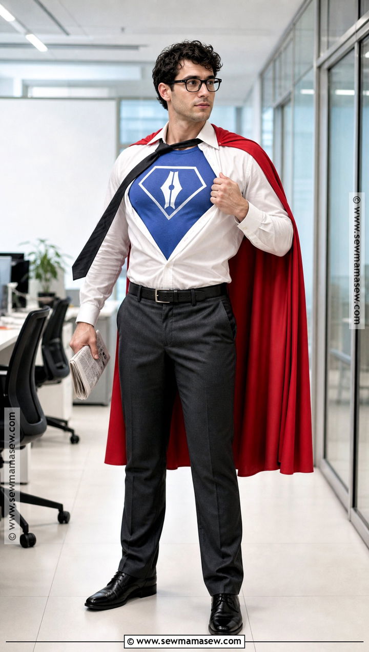 Clark Kent Superman Costume - 30 easy guy halloween costumes