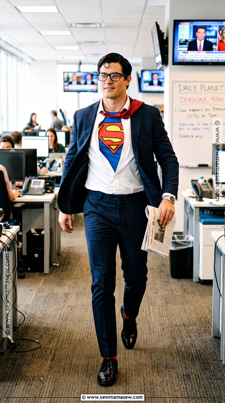 Clark Kent Superman Costume - 45 male halloween costumes