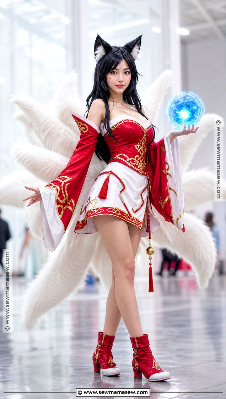 Classic Ahri LoL Cosplay - 30 lol cosplay ideas