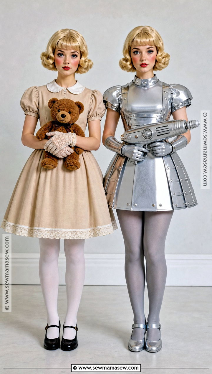 Classic And Upgraded Megan Duo Costume - 30 Megan Costume Ideas