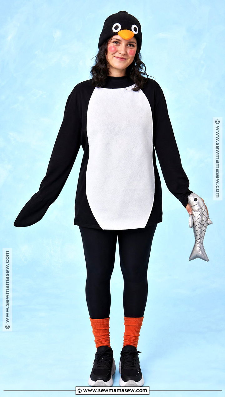 Classic Black And White Penguin Costume - 35 penguin costume ideas