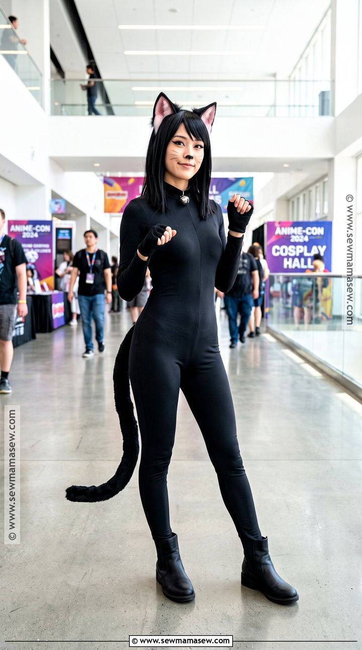 Classic Black Cat Cosplay - 35 cat cosplay ideas