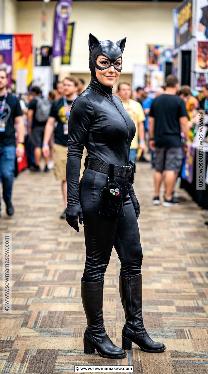 Classic Black Catsuit Catwoman Cosplay - 40 catwoman cosplay ideas