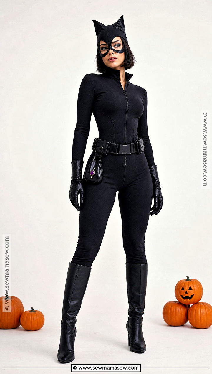 Classic Black Catwoman Costume - 50 catwoman costume ideas