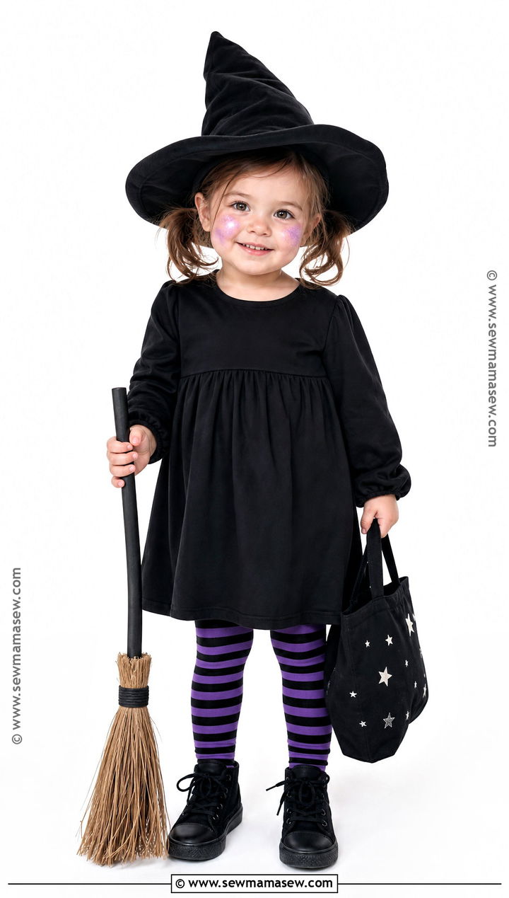 Classic Black Toddler Witch Costume - 30 toddler witch costumes