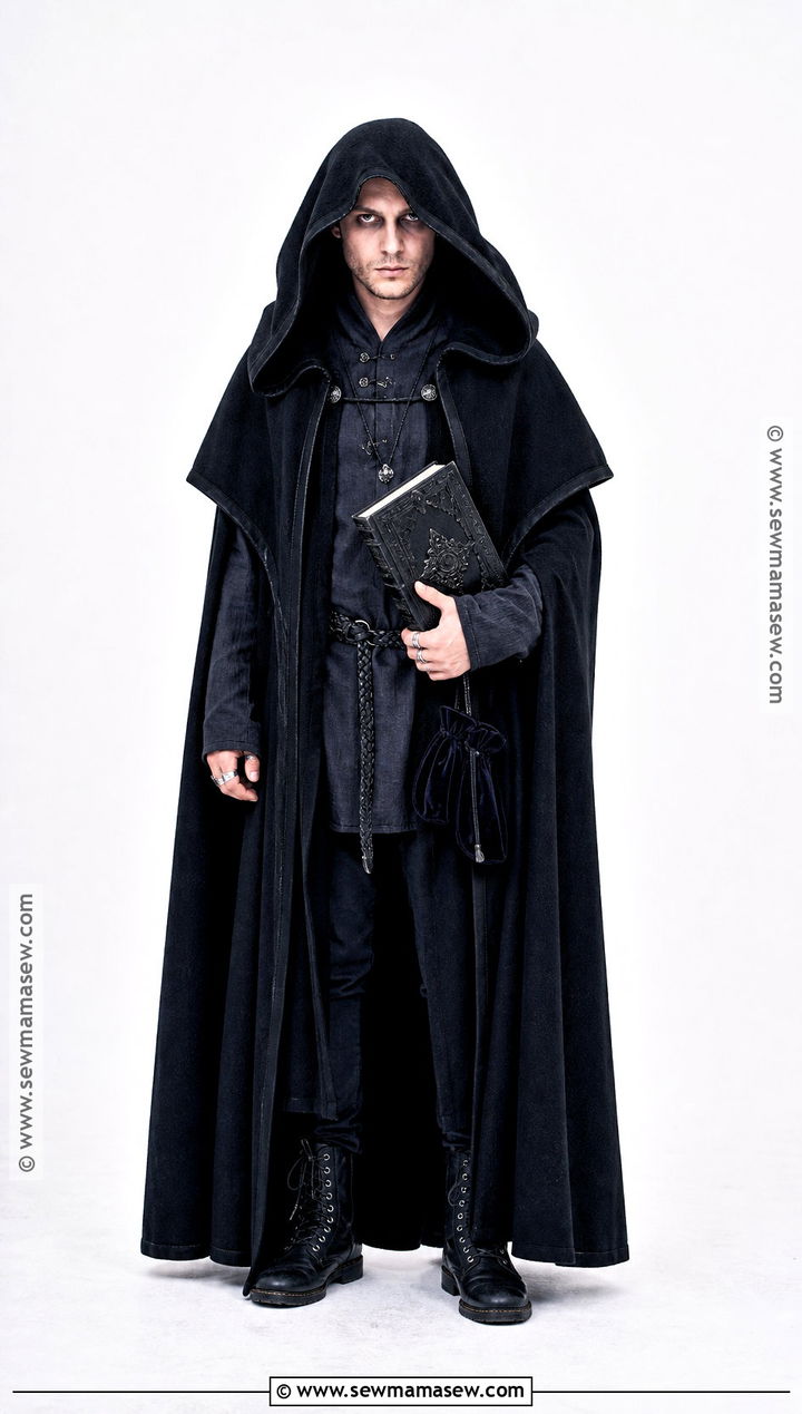 Classic Black Warlock Costume - 30 warlock costume ideas