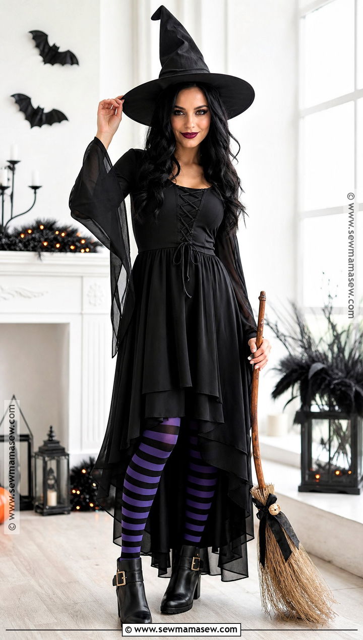 Classic Black Witch Costume - 35 black costume ideas