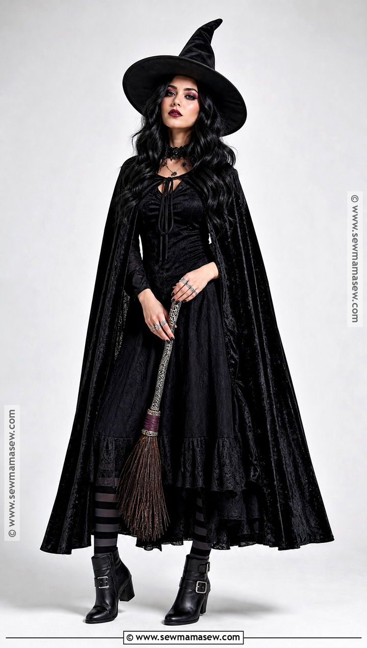Classic Black Witch Costume - 35 female halloween costume ideas