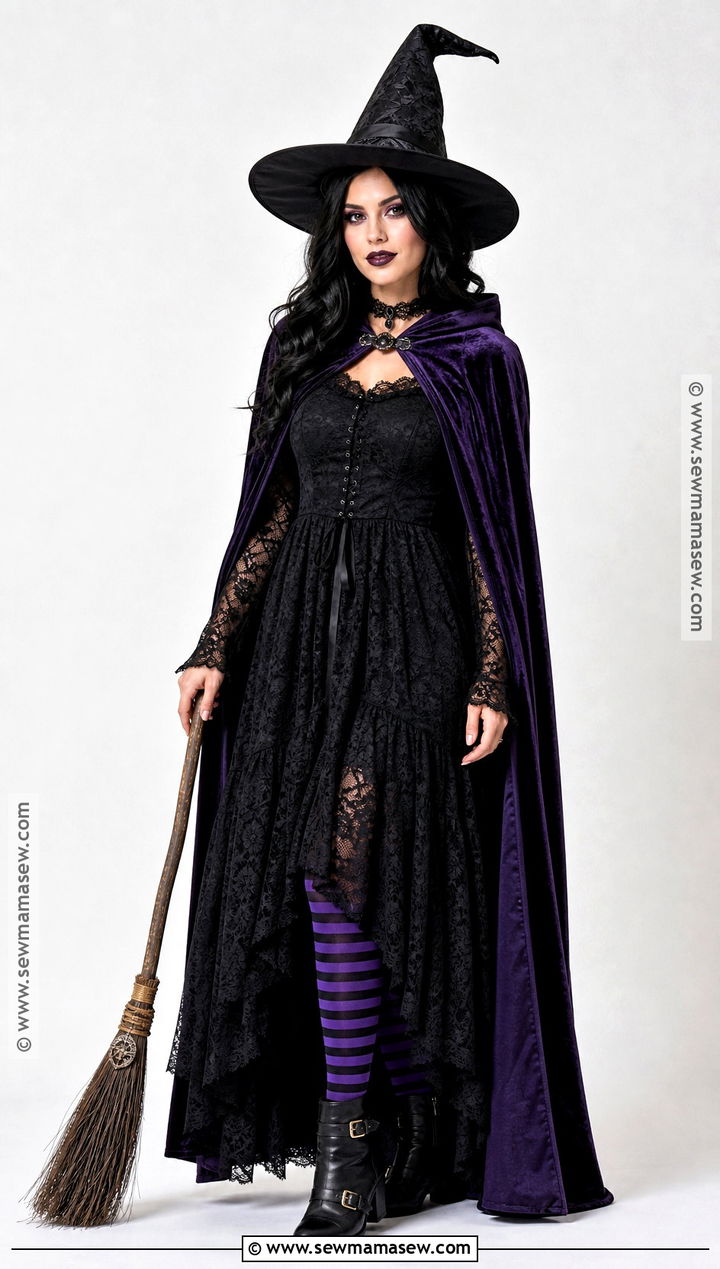Classic Black Witch Costume - 35 womens halloween costume ideas