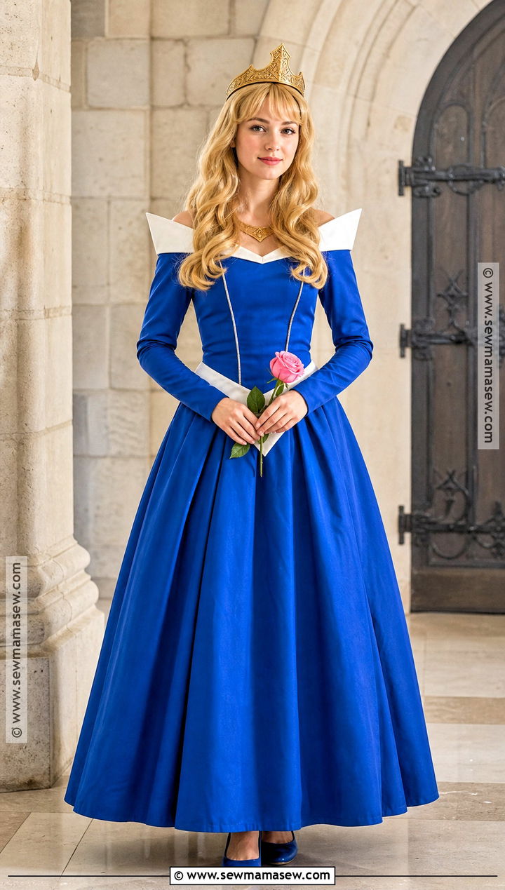 Classic Blue Aurora Costume - 45 aurora costume ideas
