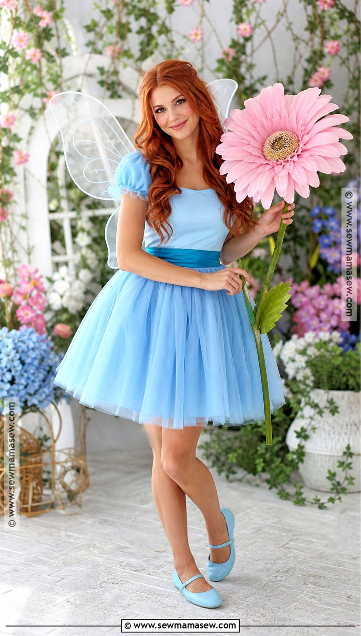 Classic Blue Thumbelina Costume - 30 thumbelina costume ideas
