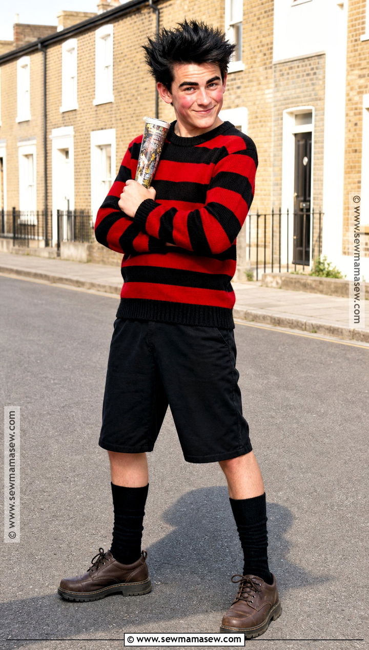 Classic British Dennis The Menace Costume - 30 dennis the menace costume ideas