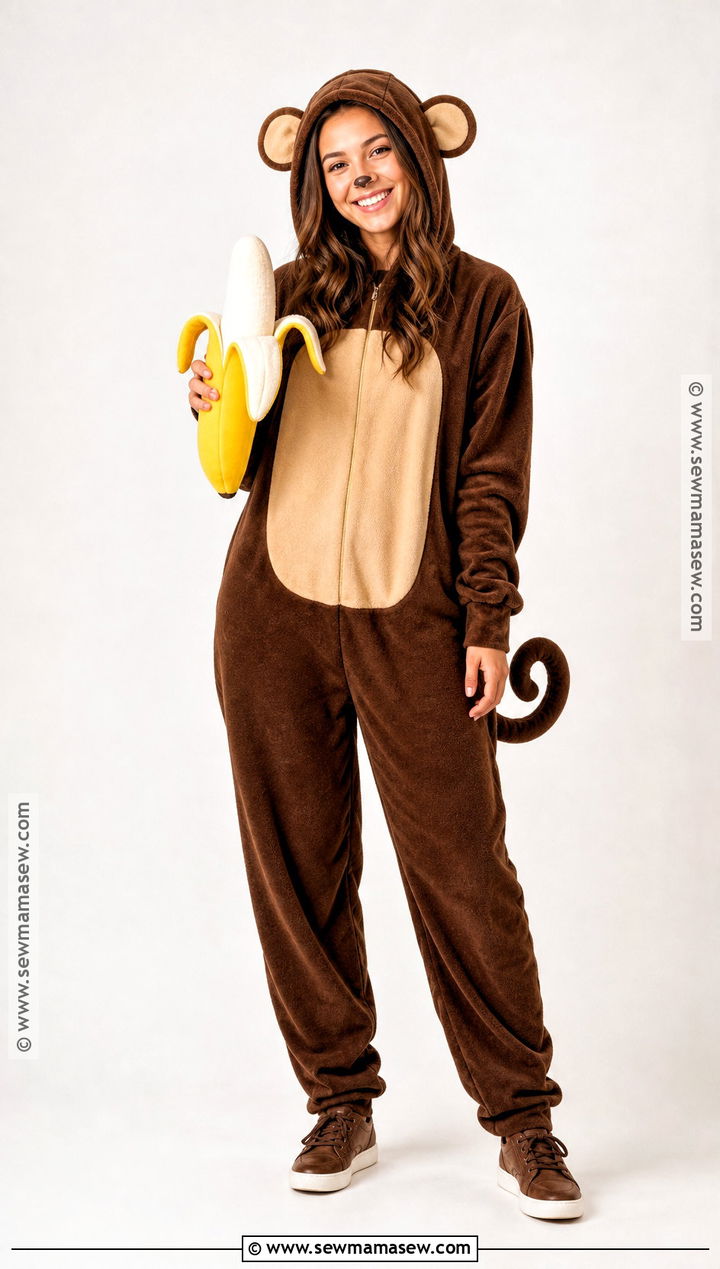 Classic Brown Monkey Costume - 35 Monkey Costume Ideas for Women