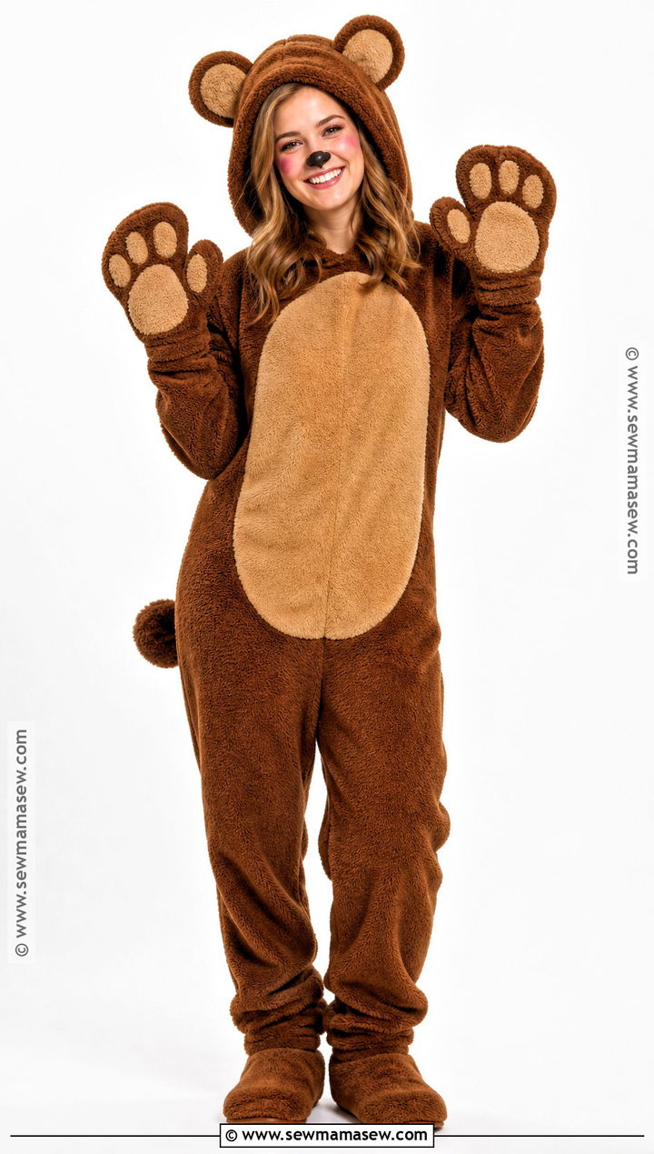 Classic Brown Teddy Bear Costume - 35 teddy bear costume ideas