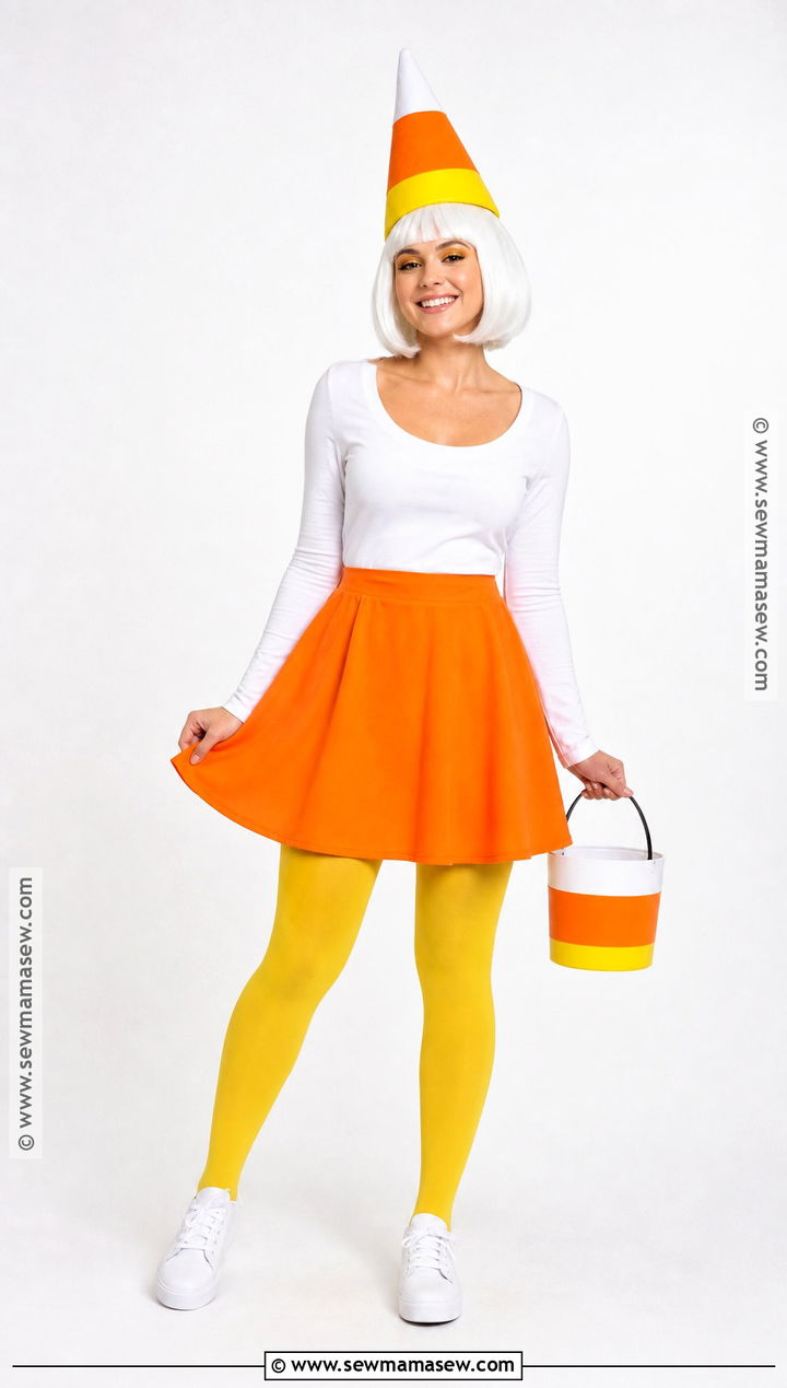 Classic Candy Corn Costume - 35 candy costume ideas