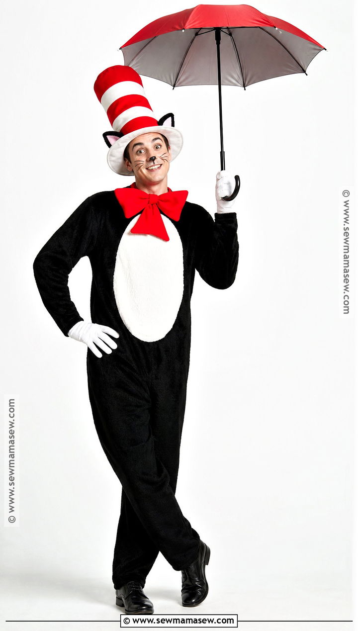 Classic Cat In The Hat Costume - 40 cat in the hat costume ideas