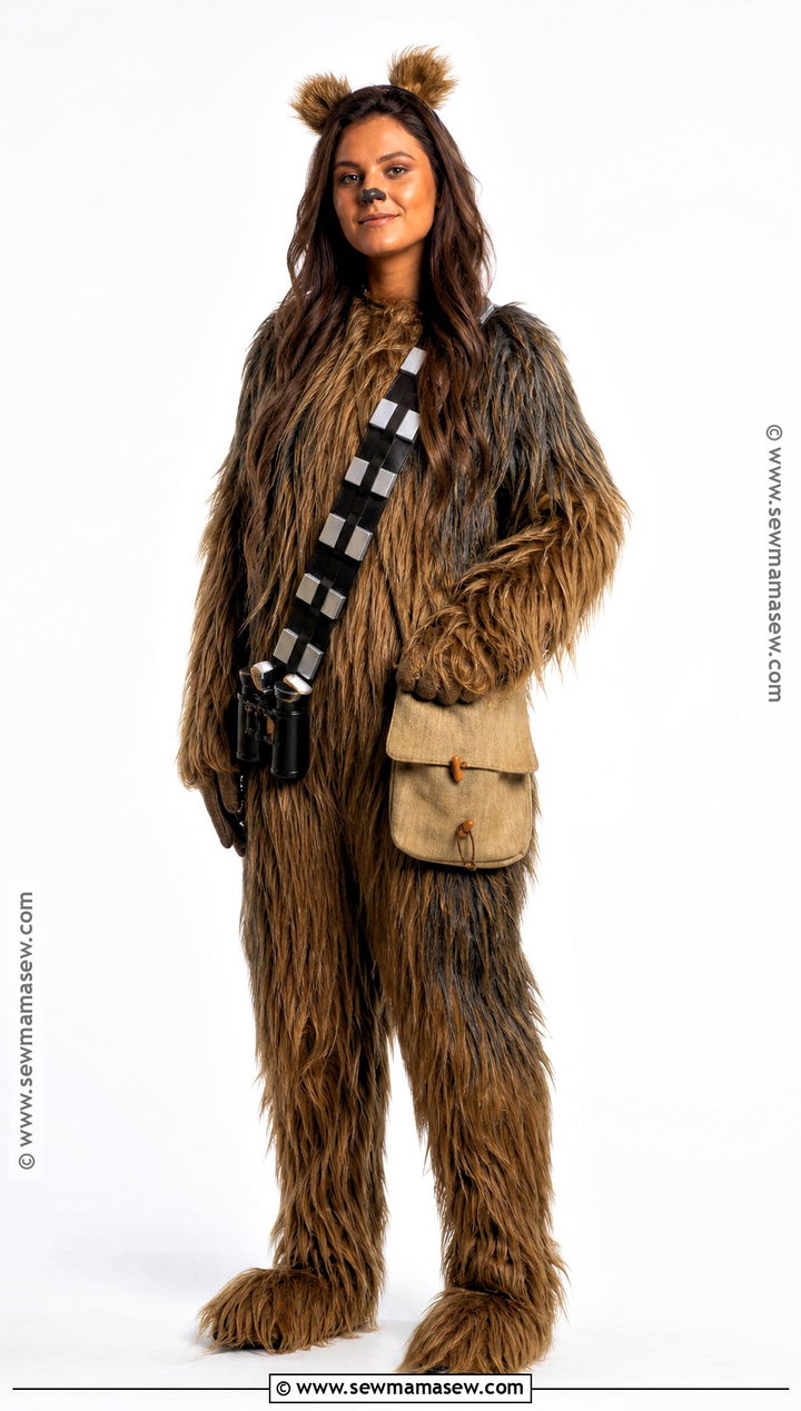 Classic Chewbacca Costume With Full Fur Suit - 30 chewbacca costume ideas for women