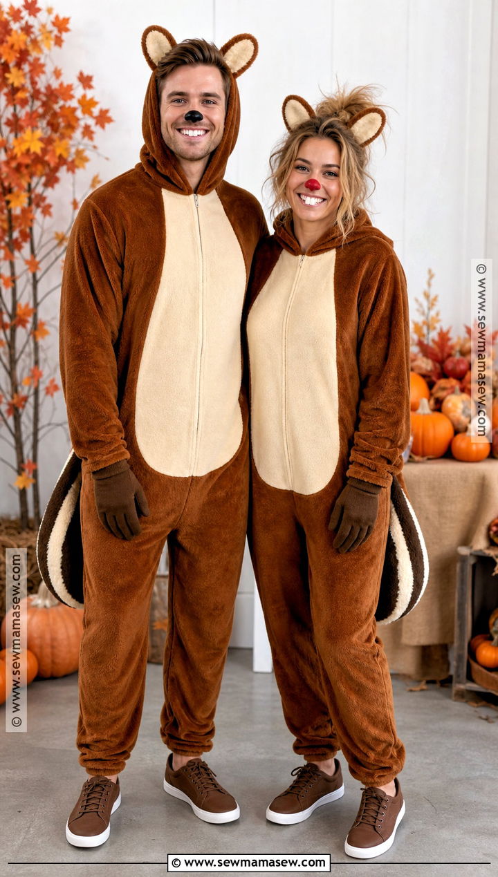 Classic Chip And Dale Couple Costume - 30 Chip And Dale Costume Ideas