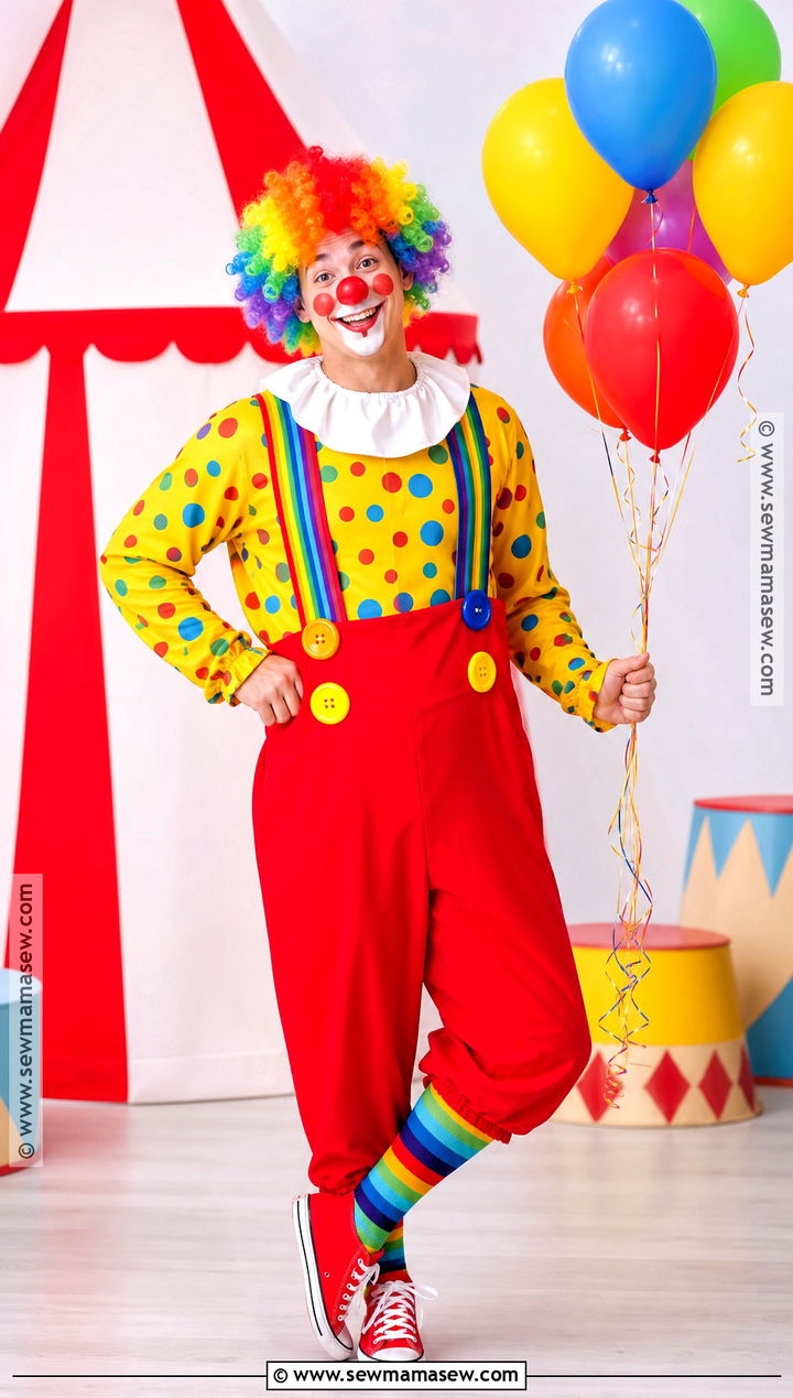 Classic Circus Clown Costume - 30 Costume Clown Ideas