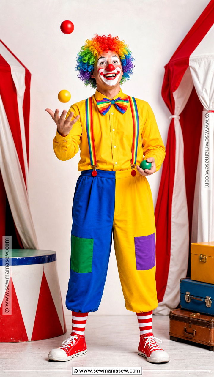 Classic Circus Clown Costume - 35 clown costume inspo ideas