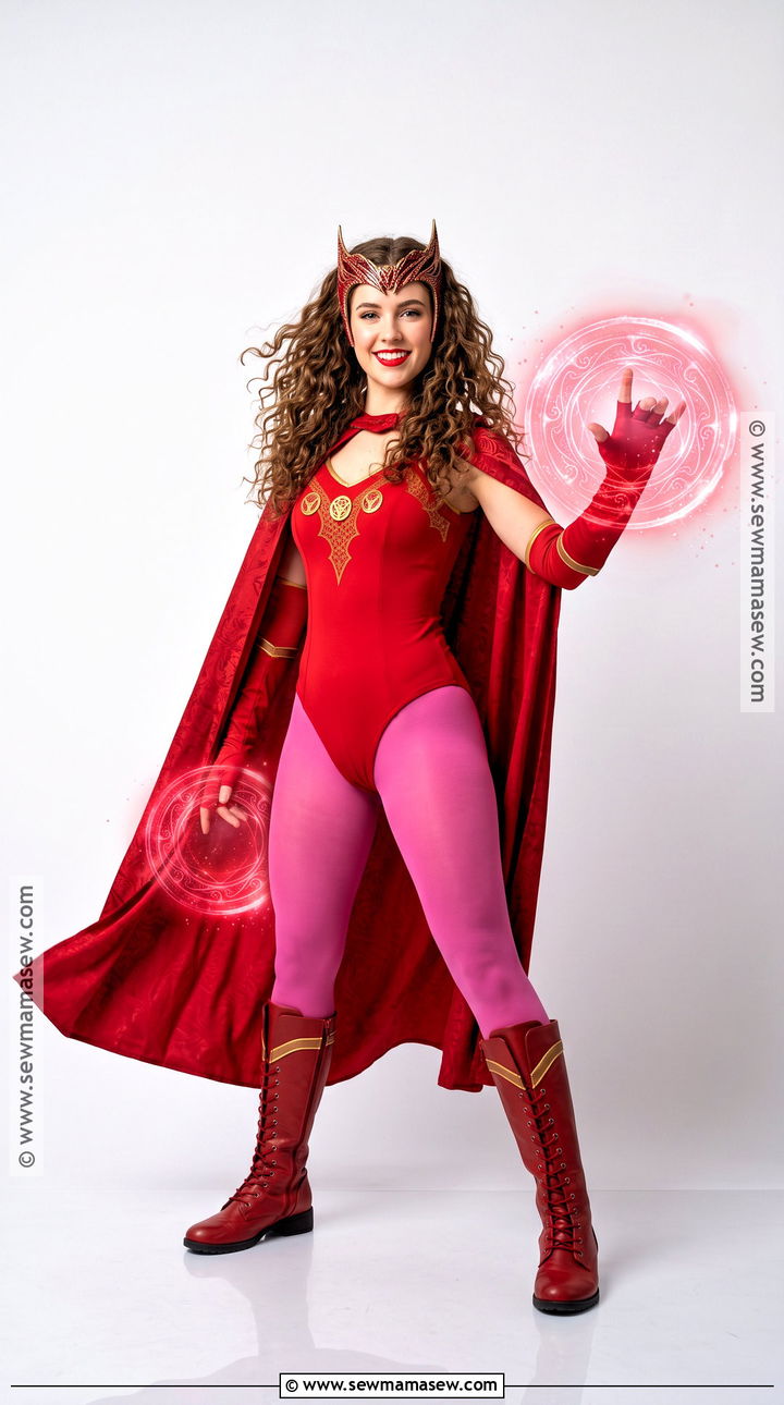 Classic Comic Scarlet Witch Costume - 40 scarlet witch costume ideas