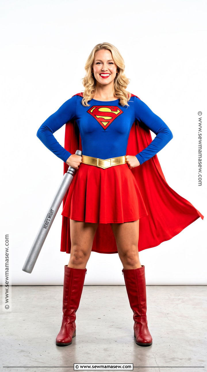 Classic Comic Supergirl Costume - 30 Supergirl Halloween Costume Ideas