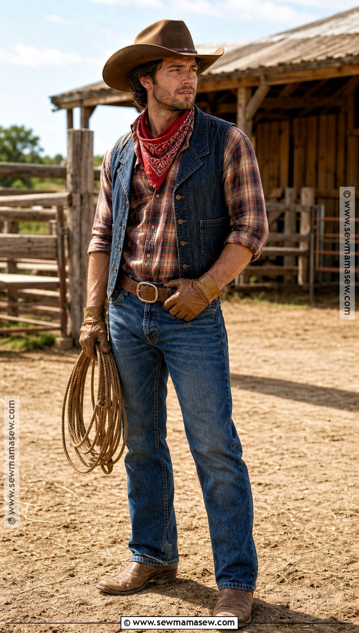 Classic Cowboy Costume - 30 Last Minute Costume Ideas for Men