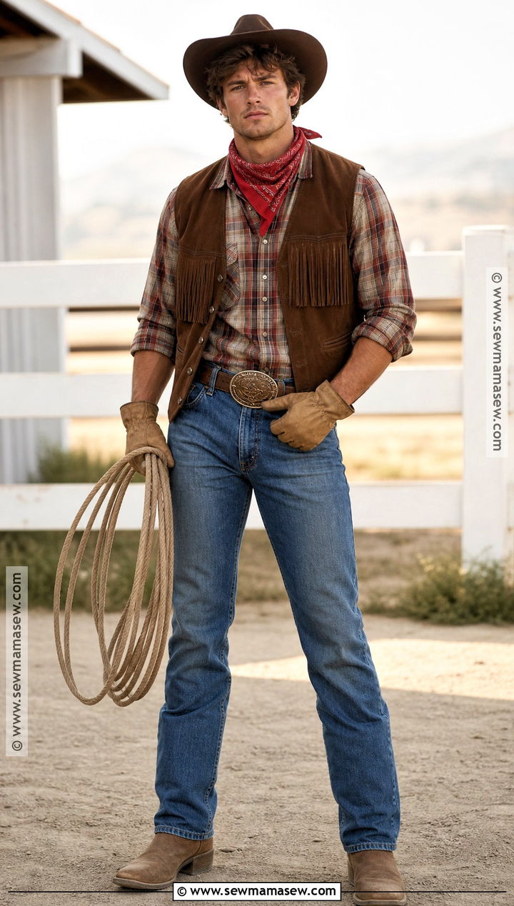Classic Cowboy Costume - 35 mens costumes